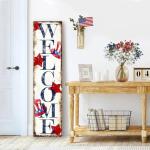 BINFEN 4th of July Artificial Flowers Decor Indoor, 6PCS Red White and Blue Artificial Babys Breath Flowers 17", Patriotic Decor for Floral Arrangement Table Centerpieces (Red, White and Blue)