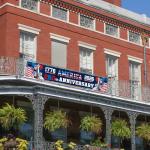 FLUUZE 250th Anniversary American Banner Flag, 4th of July Decorations,1776-2026 USA 250th Birthday Premium Banner with Grommets, Decorations for Outdoor, Indoor, Yard, Garden, Porch (Style 1)