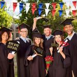 130FT White Blue Red Glitter Triangle Pennant Banner Flag Metallic Bunting Fabric Garland for Christmas Graduation, Independence Day, 4th of july, Patriotic Themed Party Decoration