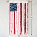 4th of July Decorations - Patriotic Memorial Day Decor - 4 x 2.3 Ft Rag American Flag Banner for Home Party Supplies - Fourth of July Deals Independence Day Accessories for Indoor Outdoor Decoration