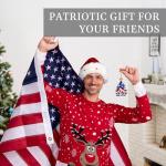 250 Anniversary USA Ornament, 2D Acrylic USA 250th Anniversary, America 250 Merchandise, America 250th Birthday Gifts, Patriotic 4th of July Decorations