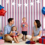 Tlswshsy 12 Rolls Patriotic Crepe Paper Streamers, 393 ft Red White Blue Crepe Rolls, Independence Day Paper Streamer Decoration for 4th of July Memorial Day American Theme Party Decor DIY Crafts