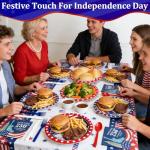 300 Pcs 250th Anniversary 4th of July Decorations American Flag Patriotic Party Supplies Set - Serve 50, 4th of July Disposable Paper Plates Napkins Cutlery Knives Forks Spoons Red White Blue Decor