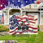 Kigeli 250th Anniversary Memorial Day Yard Sign with Stakes 4th of July Patriotic Yard Signs Soldier Boots Garden Flag Waterproof Outdoor Outdoor Lawn Garden Patio Party Supplies(Memorial)
