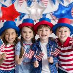 18 Pack 18 Inch Red White Blue Star Balloons, Metallic Foil Star-Shaped Helium Balloons for 4th of July, Memorial Day, Patriotic Party Decorations, and USA Independence Day Parade Decor