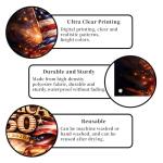 America 250th Anniversary Flag Backdrop 1776-2026 250 Years of Birthday American Banner 4th of July Fourth of July Patriotic Party Decorations and Supplies