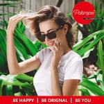 PolarSpex Polarized Sunglasses for Men and Women – UV Protection, Durable & Lightweight Retro Sunglasses for Driving, Fishing