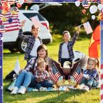 Amyhill 4th of July Outdoor Decor Patriotic Eagle Garden Metal Stakes 250th Anniversary America Welcome Yard Signs USA Decorations Garden Stake for Independence Memorial Day Patio Lawn Walkway Outside