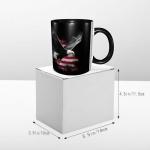 Yamegoun Eagle USA Flag Coffee Mug Novelty Ceramic Coffee Cup Gifts for Women Men Birthday Home Office Cafe Use Microwave Dishwasher Safe 11oz