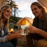 250th Anniversarys USA Mug, 1776-2026 America 250th Anniversarys Ceramic Coffee Mug, Patriotic Gift, 4th Of July Accessories (2D Print)