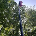 KBLOONG 25FT Heavy Duty Flag Pole for Outside House,2.68" Ultra Wide Aluminum Base,100MPH Wind Resistant Rustproof Flagpole Kit with 3x5 USA Flag for Yard Outdoor Residential Commercial Display