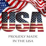 Rustic Large USA United States of America Patriotic Flag Yard Sign Home Decor Lawn Decoration With Stakes Memorial Veteran's Day 4th of July