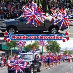 Charnoel 200 Pcs 4th of July Party Decoration 260Q Long Latex Balloons 250th Anniversary USA Patriotic DIY Decoration Red Blue White Balloons for American Patriotic Party Supplies (4th of July)