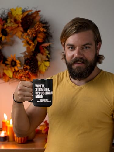 Funny Republican Coffee Mug for Patriotic Men