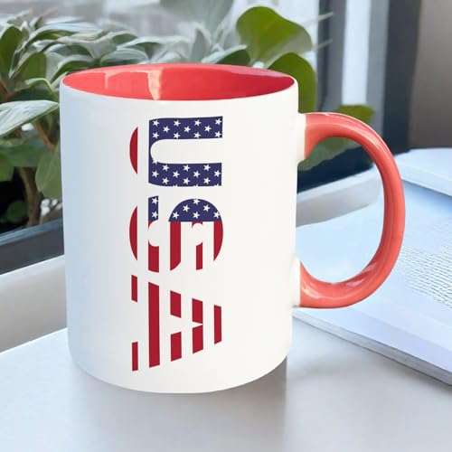 Patriotic American Flag Funny Coffee Mug