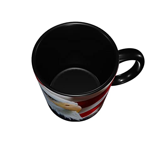 Eagle USA Flag Funny Coffee Mug - 11oz