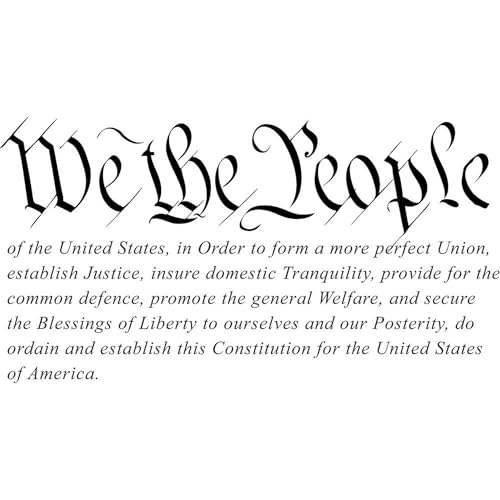 Patriotic U.S. Constitution 15 oz Ceramic Mug