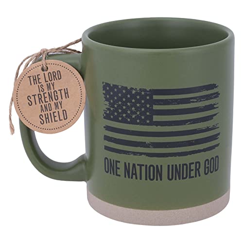16 Oz One Nation Under God Mug