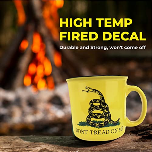 Gadsden Flag "Don't Tread on Me" Coffee Mug