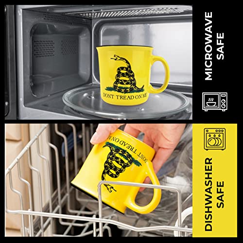 Gadsden Flag "Don't Tread on Me" Coffee Mug