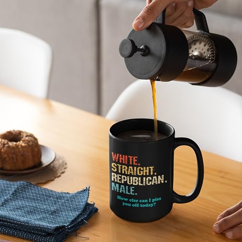 Humorous Republican Coffee Mug for Men 15oz