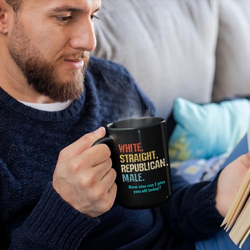 Humorous Republican Coffee Mug for Men 15oz