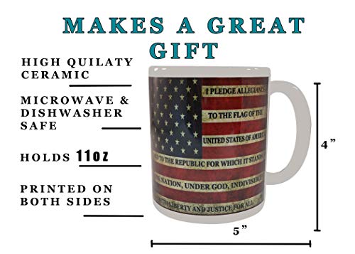 Patriotic USA Flag Funny Coffee Mug Gift