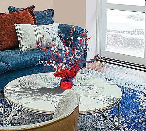 USA Patriotic Star Centerpiece - 4th of July Decor