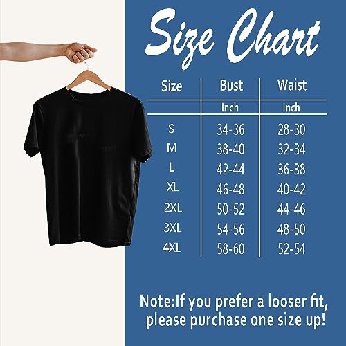 Proud American Flag T-Shirt for Men, Blue