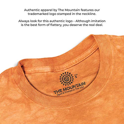 Mountain Wolf Flag Tee - Blue 2XL