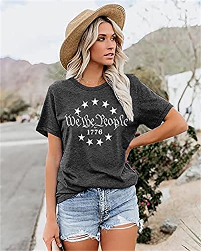 Women's We The People 1776 American Flag T-Shirt