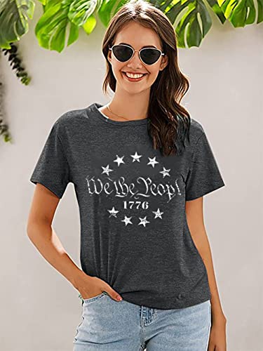 Women's We The People 1776 American Flag T-Shirt