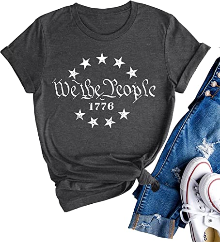 Women's We The People 1776 American Flag T-Shirt
