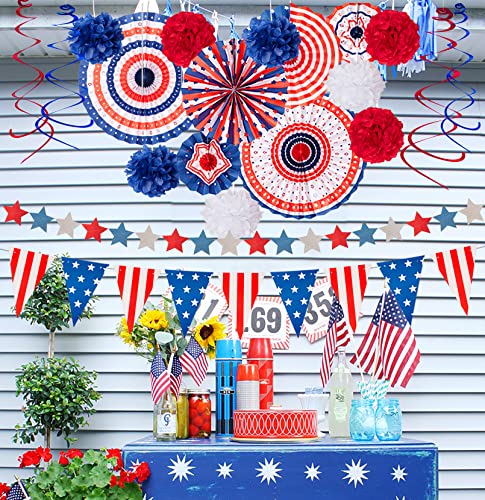 29 Piece Patriotic Decoration Set for July 4th