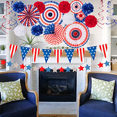29 Piece Patriotic Decoration Set for July 4th