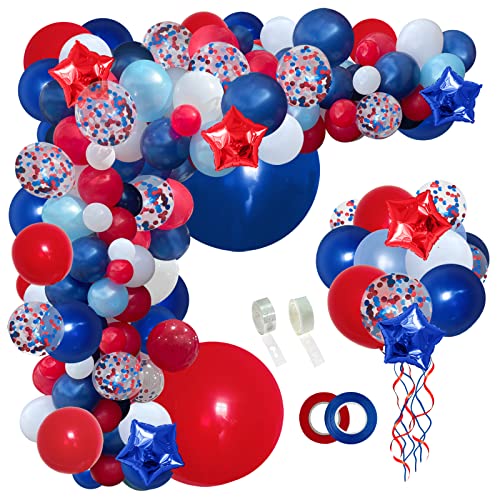 Nautical & Patriotic Balloon Garland Kit