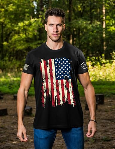 Patriotic American Flag T-Shirt for Men