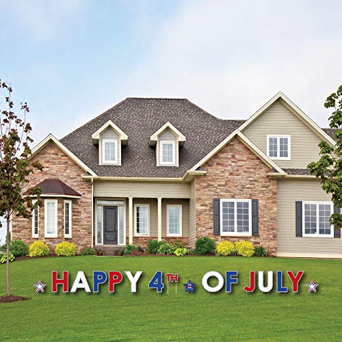 Independence Day Yard Signs - Happy 4th!