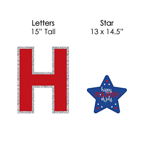 Independence Day Yard Signs - Happy 4th!