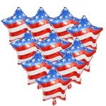 Patriotic 4th of July American Flag Balloons