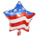 Patriotic 4th of July American Flag Balloons