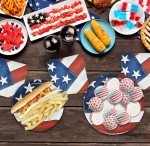 Patriotic Party Supplies for 50 - American Flag