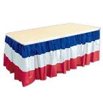 Patriotic Table Skirting by Beistle