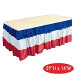 Patriotic Table Skirting by Beistle