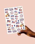 Red, White, and Blue Temporary Tattoos for Celebrations