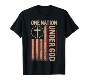 One Nation Under God Patriotic Tee