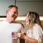 American Flag Stars and Stripes Mug - 11 oz