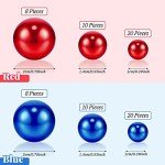 2156 Patriotic Vase Fillers: Red, White, Blue Beads