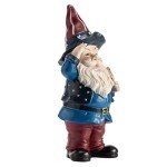 Patriotic 12" Garden Gnome Statue for Outdoors