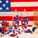 2156 Patriotic Vase Fillers: Red, White, Blue Beads
